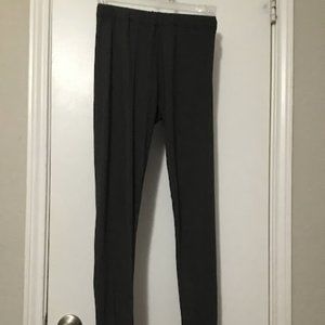 Gray Stretch Leggings M